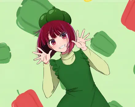 Anime Oshi no Ko Kana Arima HD Desktop Wallpaper | Background Image