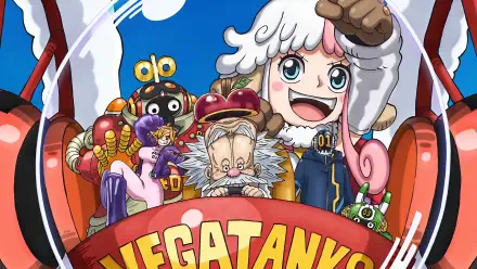 Anime One Piece Dr. Vegapunk HD Desktop Wallpaper | Background Image