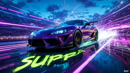 car Toyota Supra HD Desktop Wallpaper | Background Image
