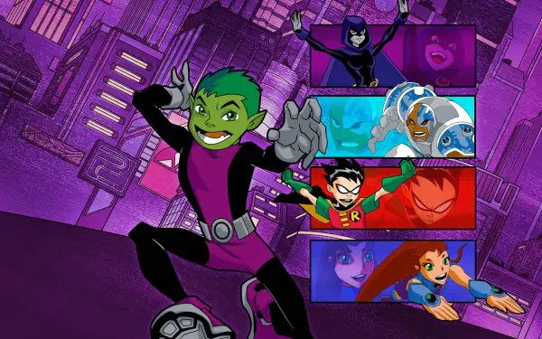 Teen Titans TV Show HD Desktop Wallpaper | Background Image