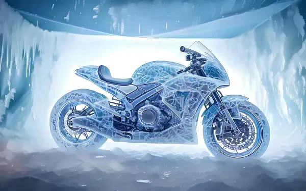 bike extreme cold Sports testing HD Desktop Wallpaper | Background Image