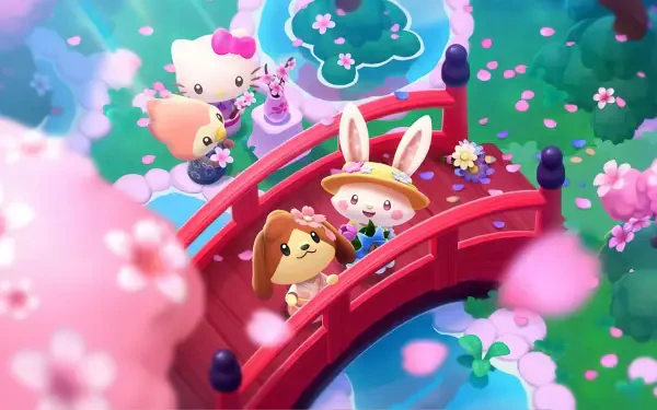 Hello Kitty Island Adventure Hello Kitty HD Desktop Wallpaper | Background Image