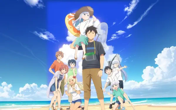 Anime Aharen-san Is Indecipherable HD Desktop Wallpaper | Background Image