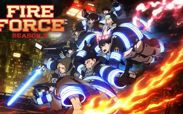 Fire Force HD Desktop Wallpaper | Background Image