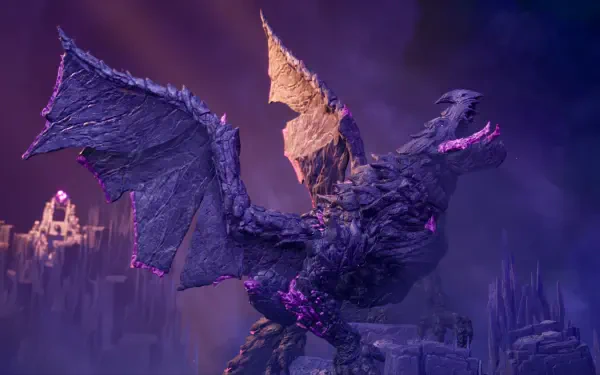  Split Fiction – purple dragon