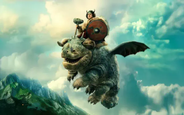 How to Train Your Dragon (2025) HD Desktop Wallpaper | Background Image