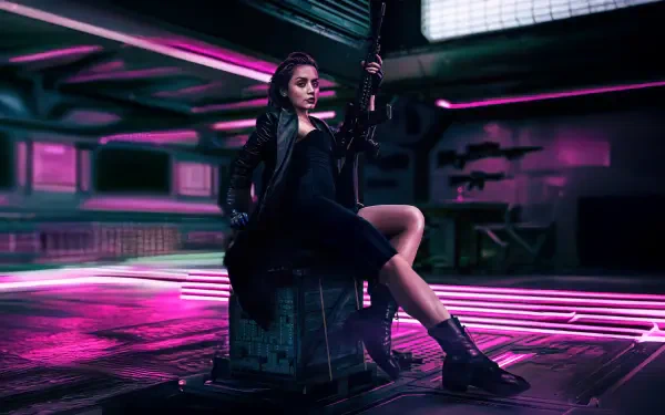 Ballerina (2025) HD Desktop Wallpaper | Background Image