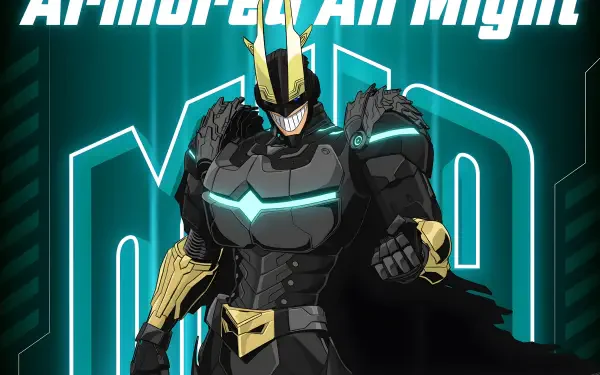 Anime My Hero Academia All Might Armored All Might HD Desktop Wallpaper | Background Image