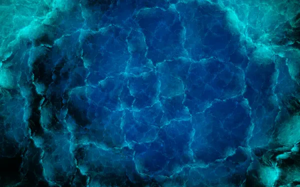 ice blue Apophysis (software) fractal Depth HD Desktop Wallpaper | Background Image