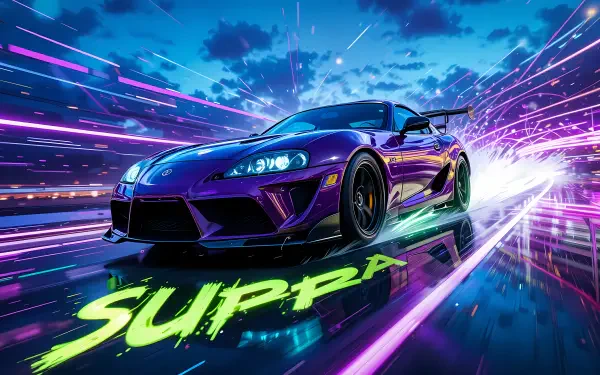 car Toyota Supra HD Desktop Wallpaper | Background Image