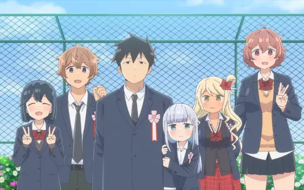 Anime Aharen-san Is Indecipherable HD Desktop Wallpaper | Background Image