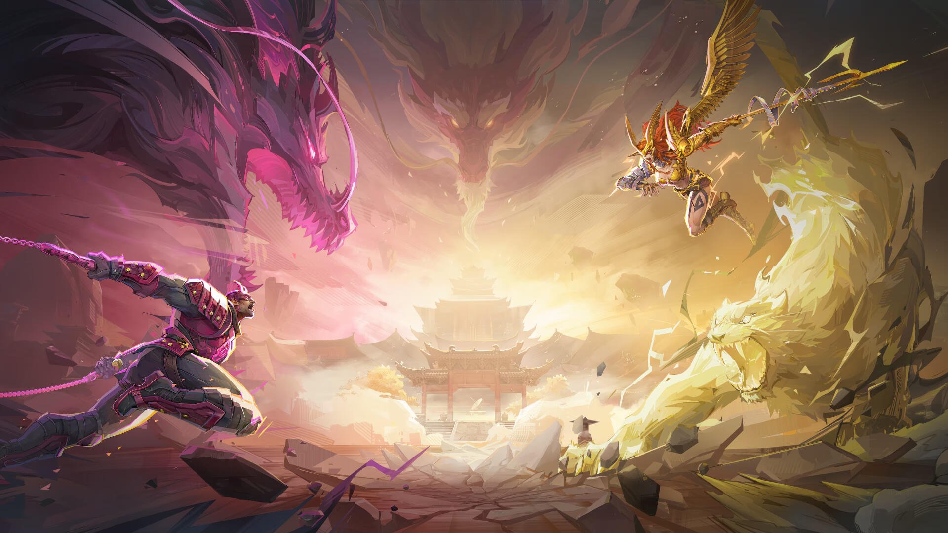 Marvel Rivals 4K: Dragonfall Duel | 3840x2160 | Wallpaper Abyss