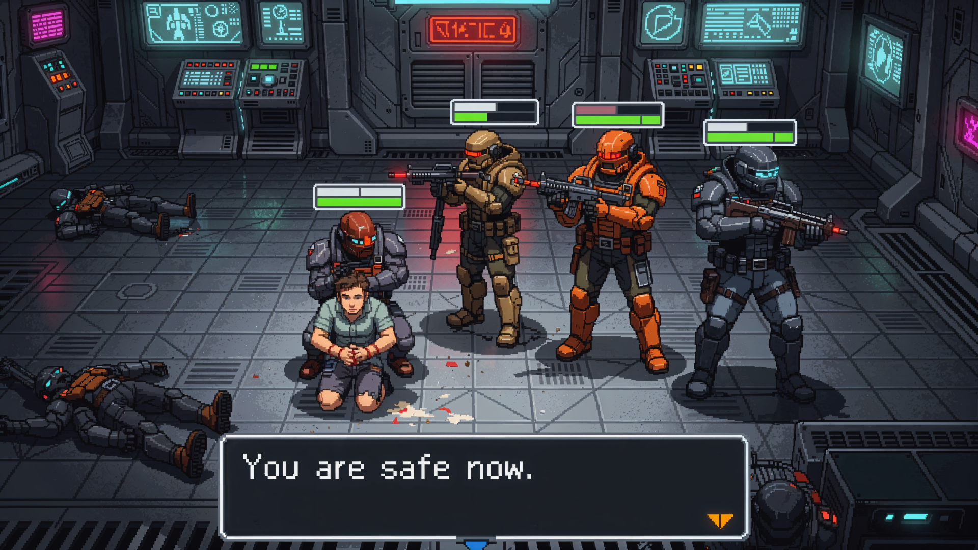 4K Ultra HD: Pixel Rescue — You Are Safe Now by QuantumCurator ...