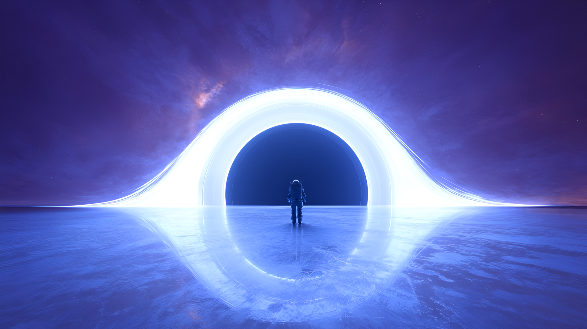 Interstellar 2K Quad HD — Astronaut at the Event Horizon by patrika ...