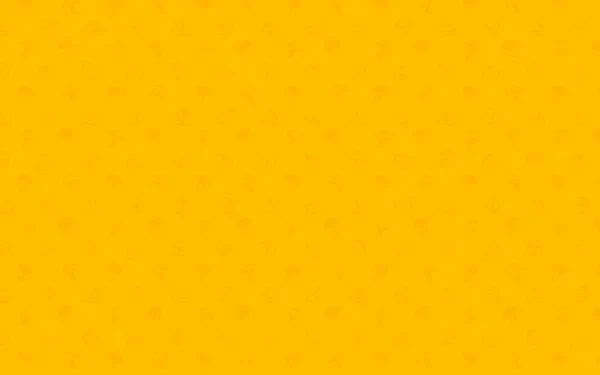 Tomodachi Life: Living the Dream 4K Ultra HD PC desktop wallpaper — warm golden-yellow background with faint repeating Tomodachi Life icon pattern.