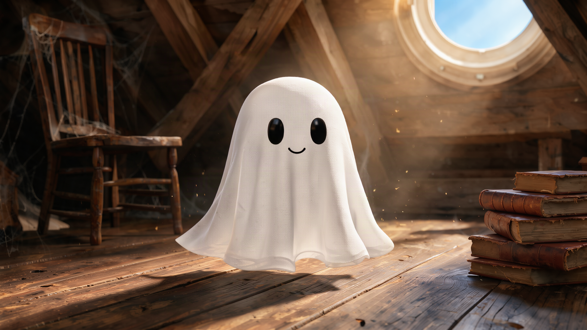 Little Ghost in the Attic — 4K Ultra HD Wallpaper by AntiVoid99 ...