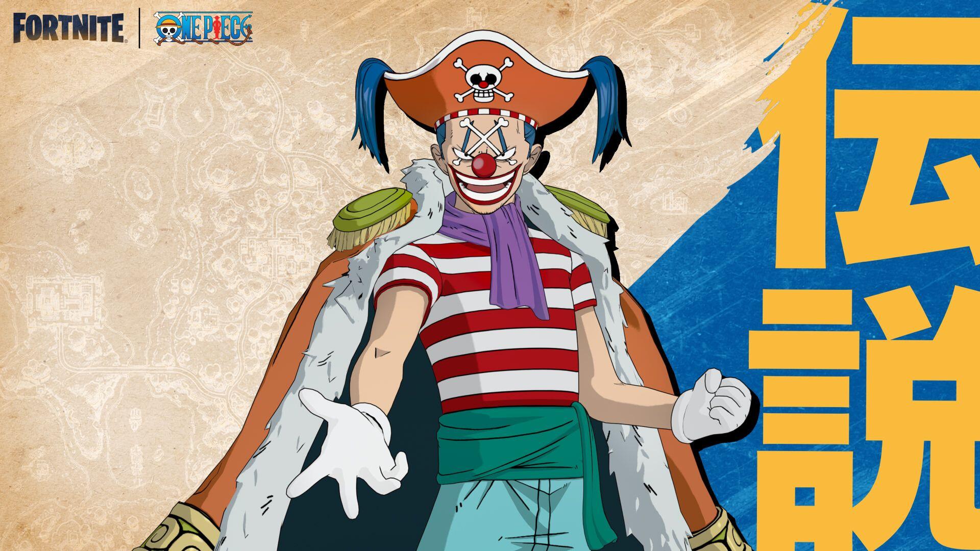 Buggy the Clown Takes Over Fortnite in One Piece Style | 1920x1080 ...