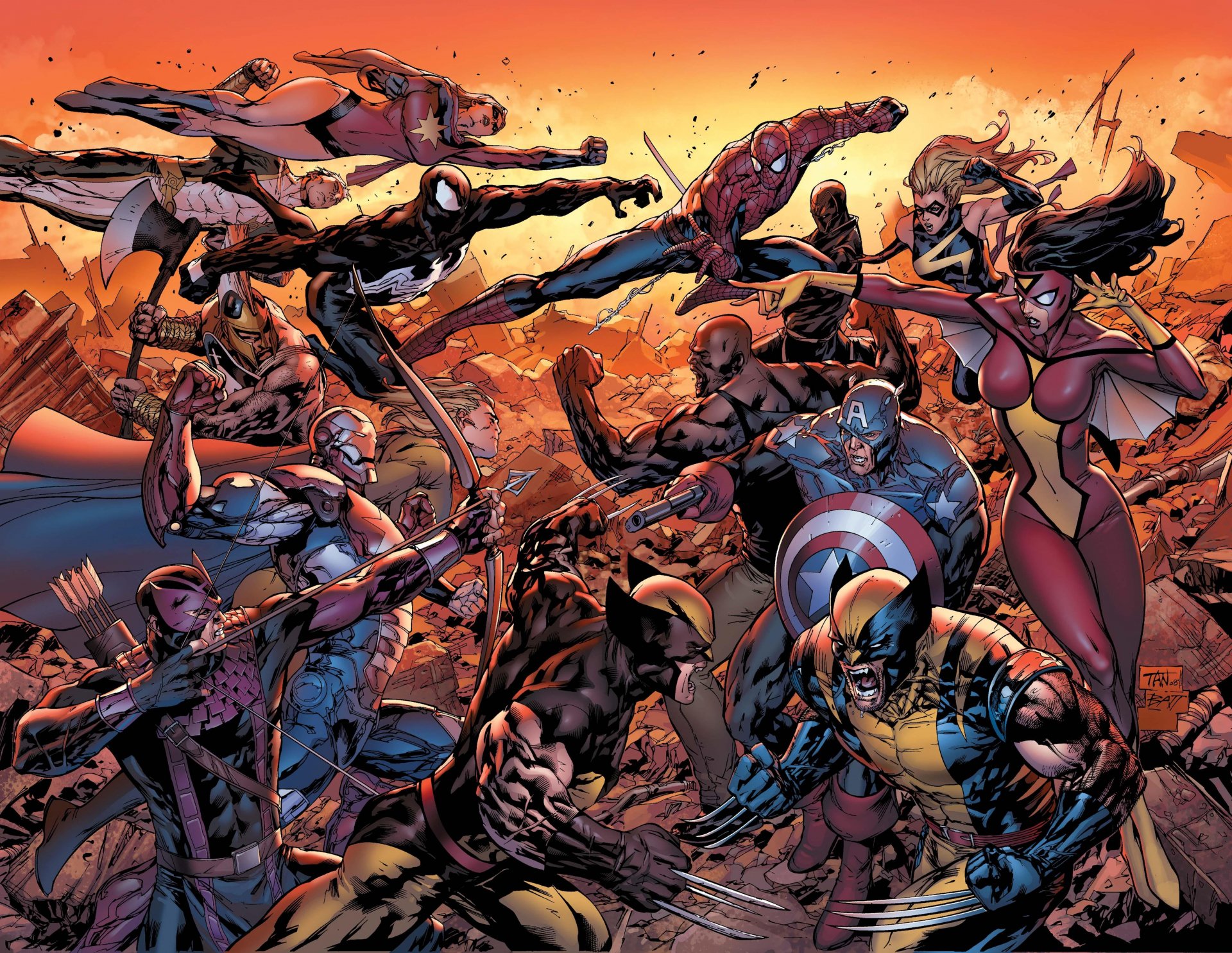 150 Marvel Comics HD Wallpapers and Backgrounds