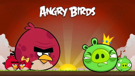 video game Angry Birds HD Desktop Wallpaper | Background Image