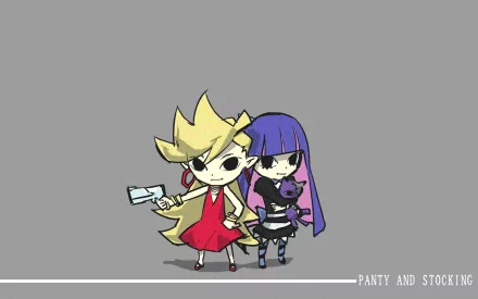 Honekoneko (Panty & Stocking with Garterbelt) Stocking Anarchy Panty Anarchy The Legend of Zelda: The Wind Waker Anime Panty & Stocking with Garterbelt HD Desktop Wallpaper | Background Image