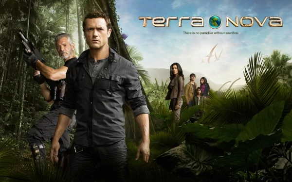 jim shannon jason o'mara commander nathaniel taylor Stephen Lang TV Show Terra Nova HD Desktop Wallpaper | Background Image