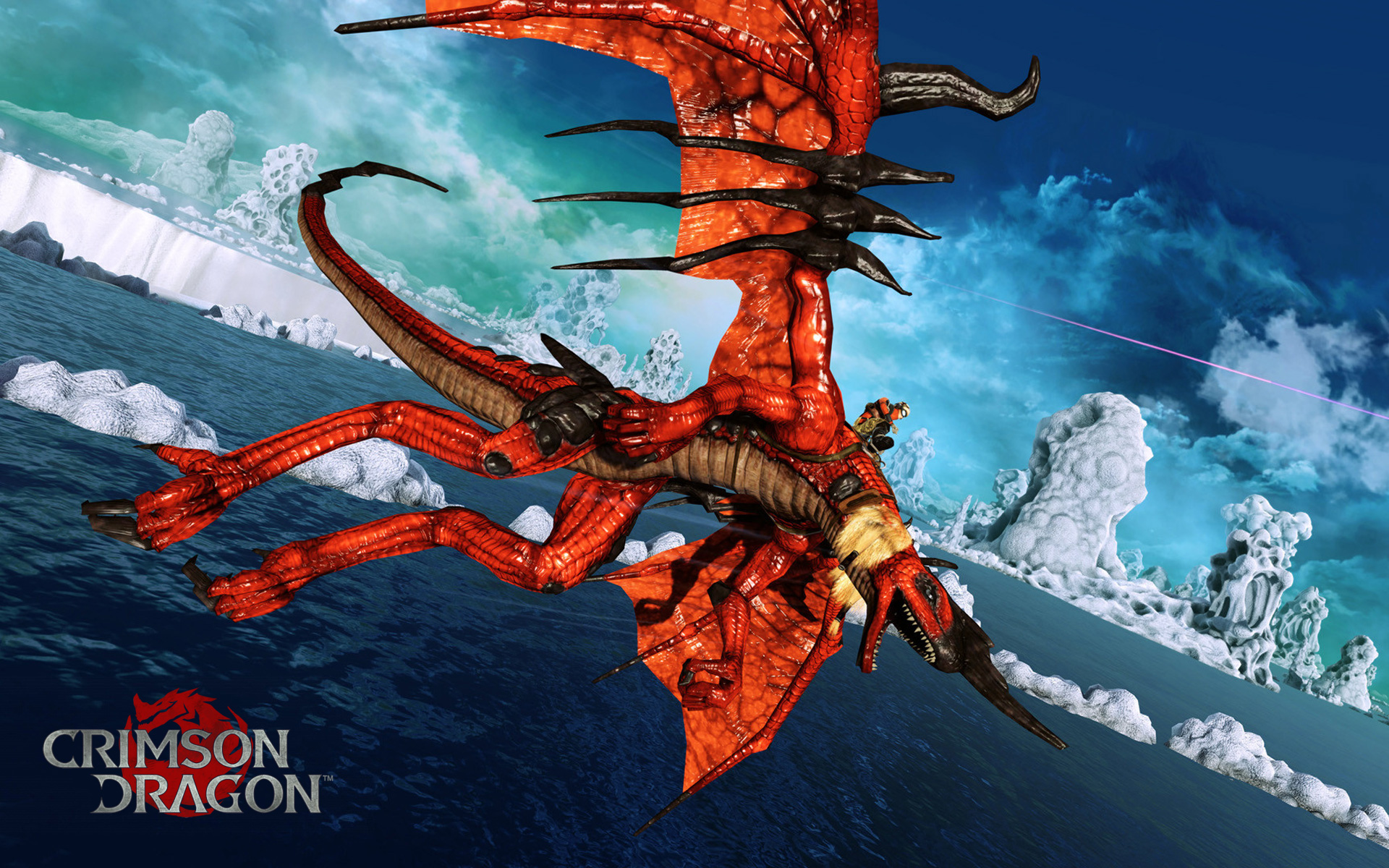 Crimson dragon. Dragon Dragoon 2. Обои дракон. Драконы из видеоигр.