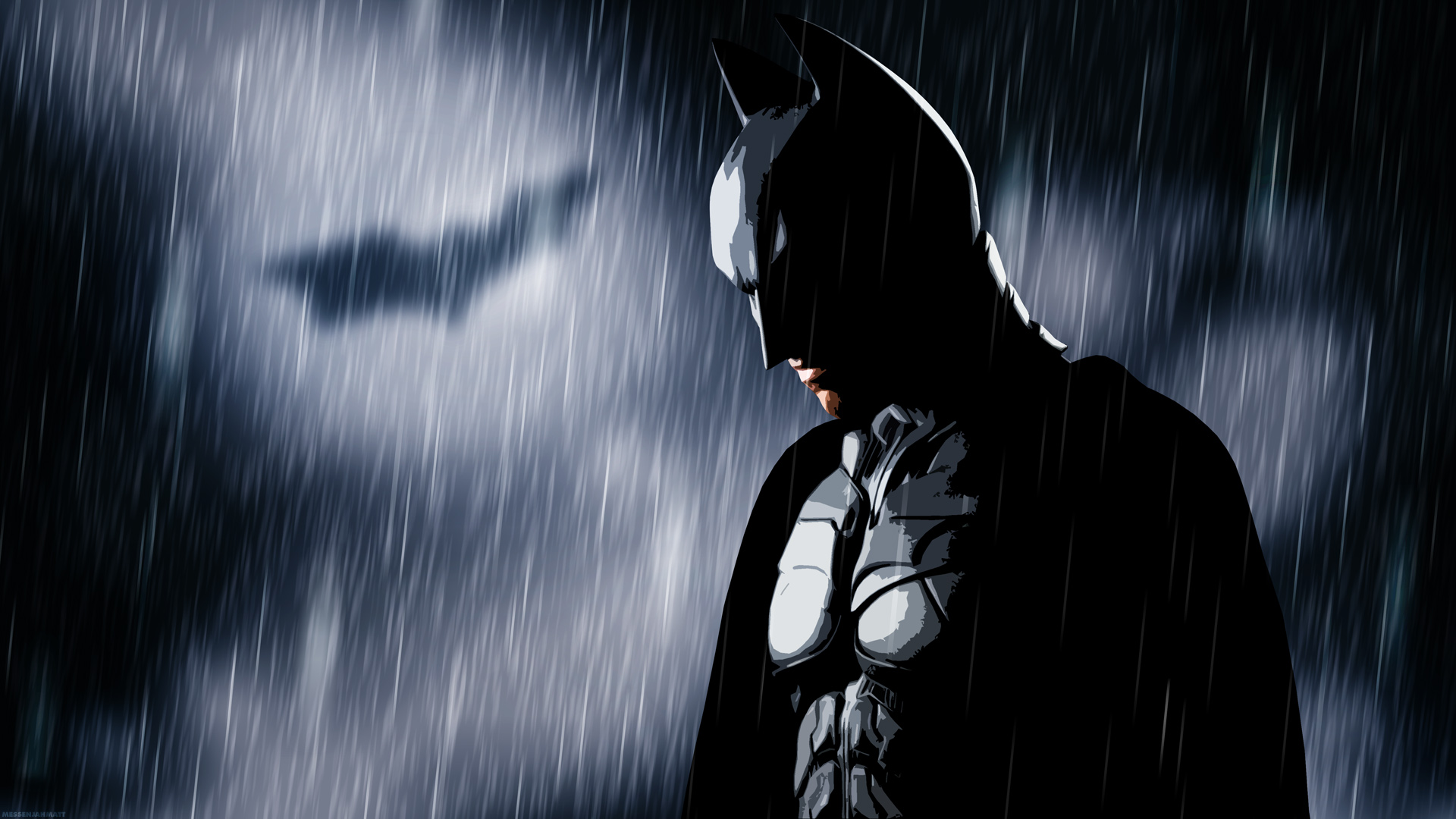The Dark Knight HD Wallpaper by MessenjahMatt
