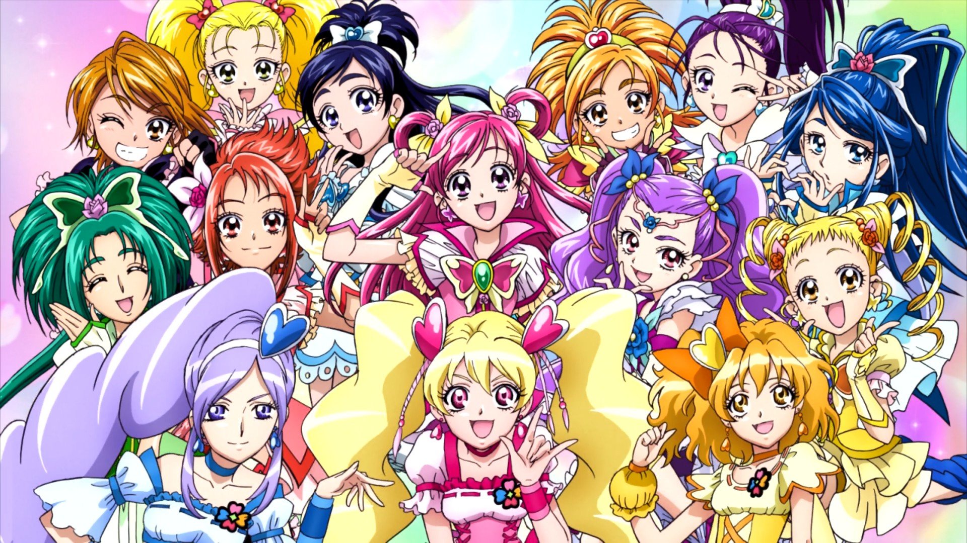 Pretty Cure HD Wallpaper Background Image 1920x1080 