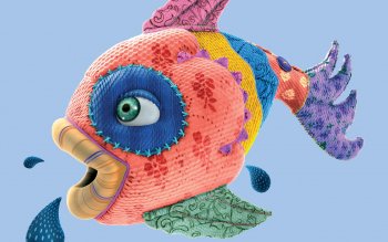 Wallpaper Hd Fish Cartoon