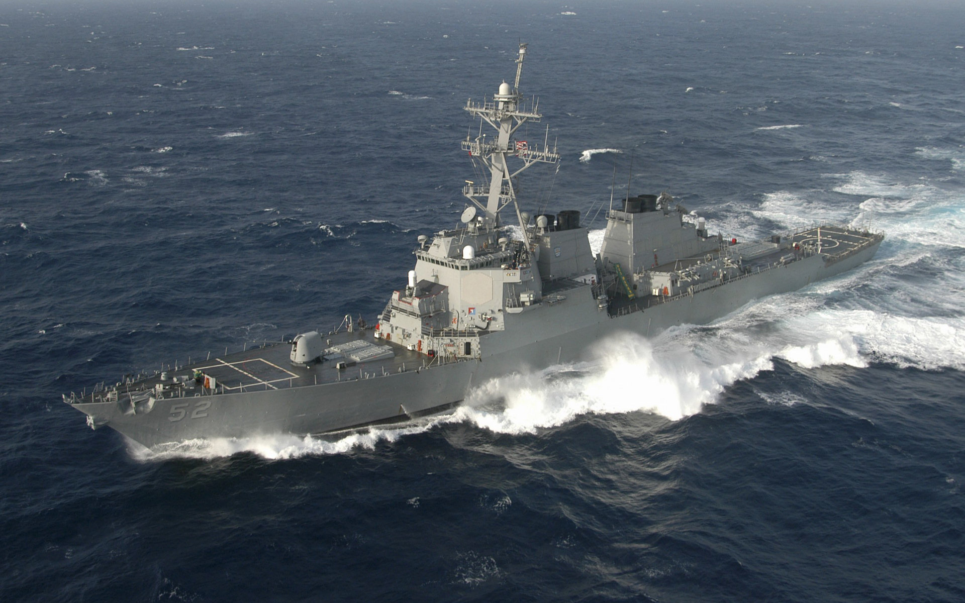 Military USS Barry (DDG-52) HD Wallpaper | Background Image