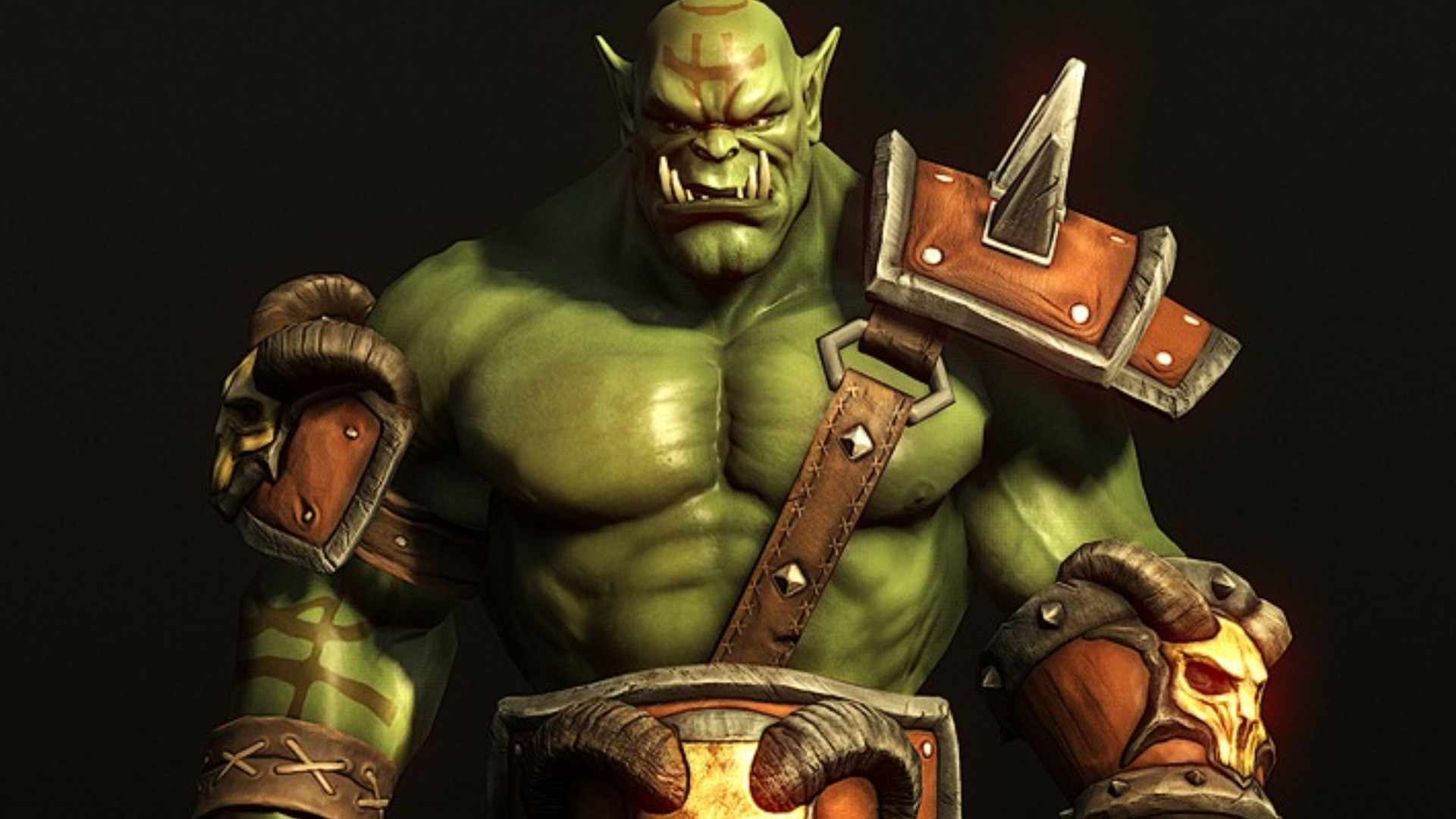 Fantasy Orc HD Wallpaper | Background Image