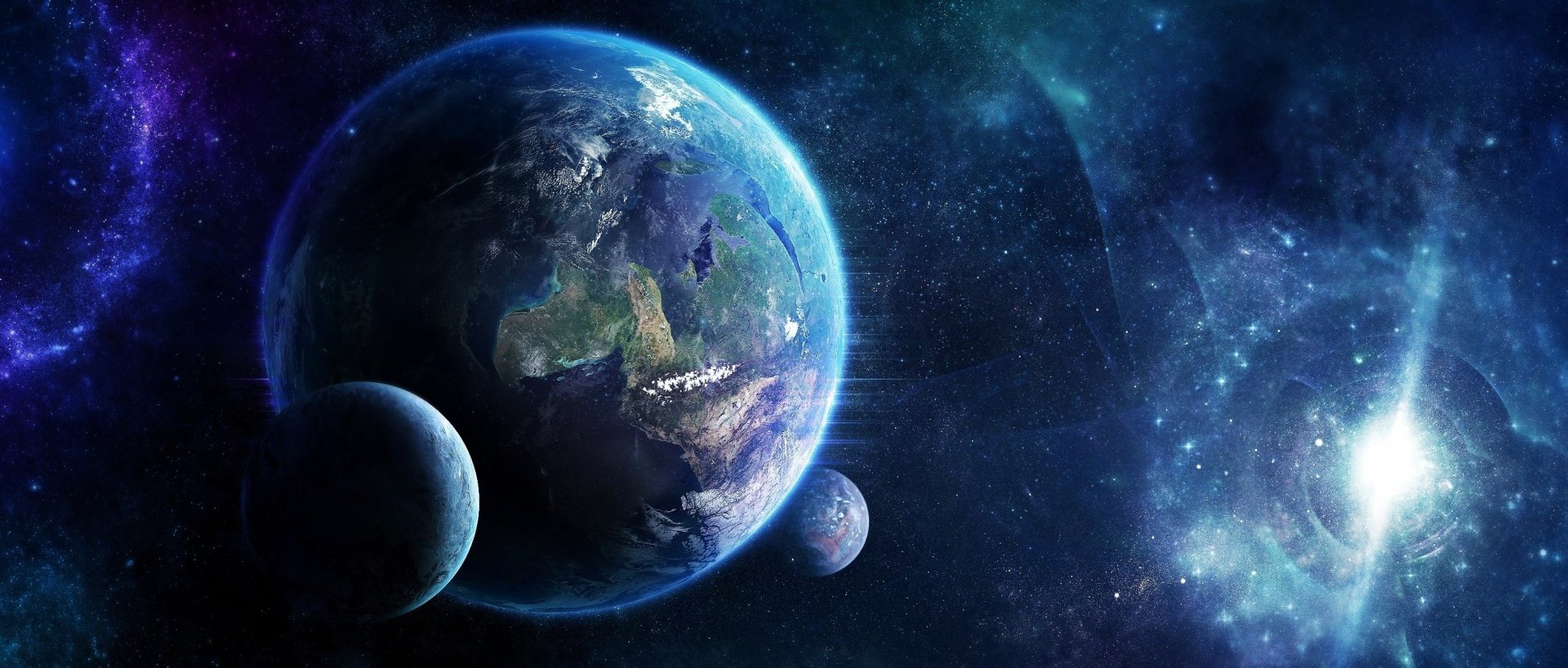 Download Sci Fi Planet HD Wallpaper