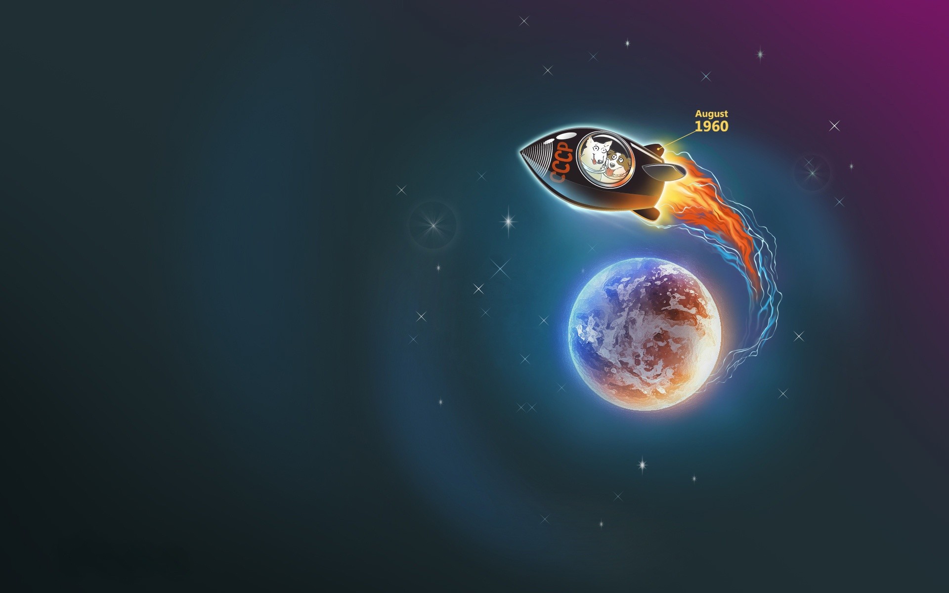 Sci Fi Rocket HD Wallpaper | Background Image