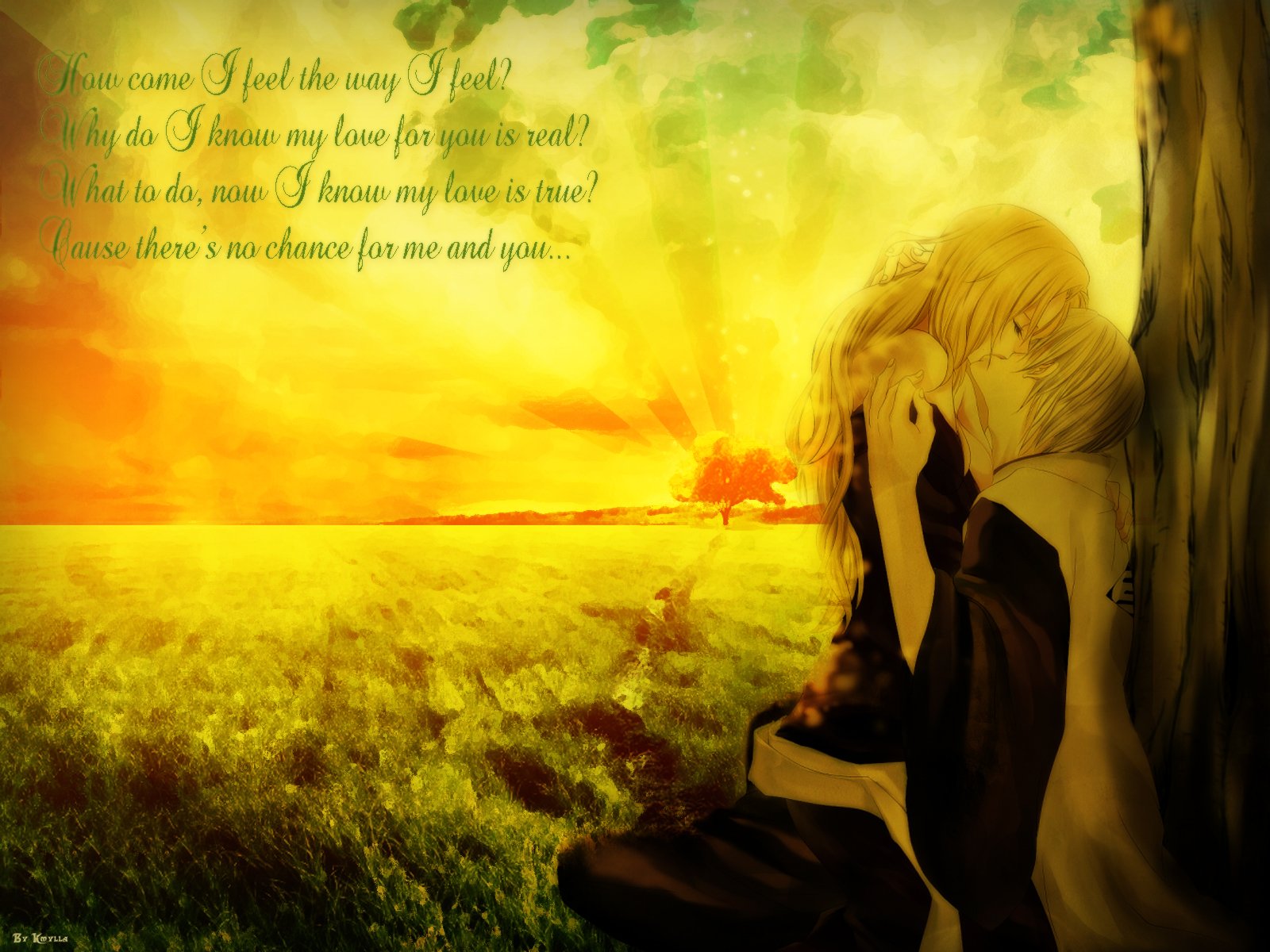 Download Rangiku Matsumoto Gin Ichimaru Anime Bleach Wallpaper