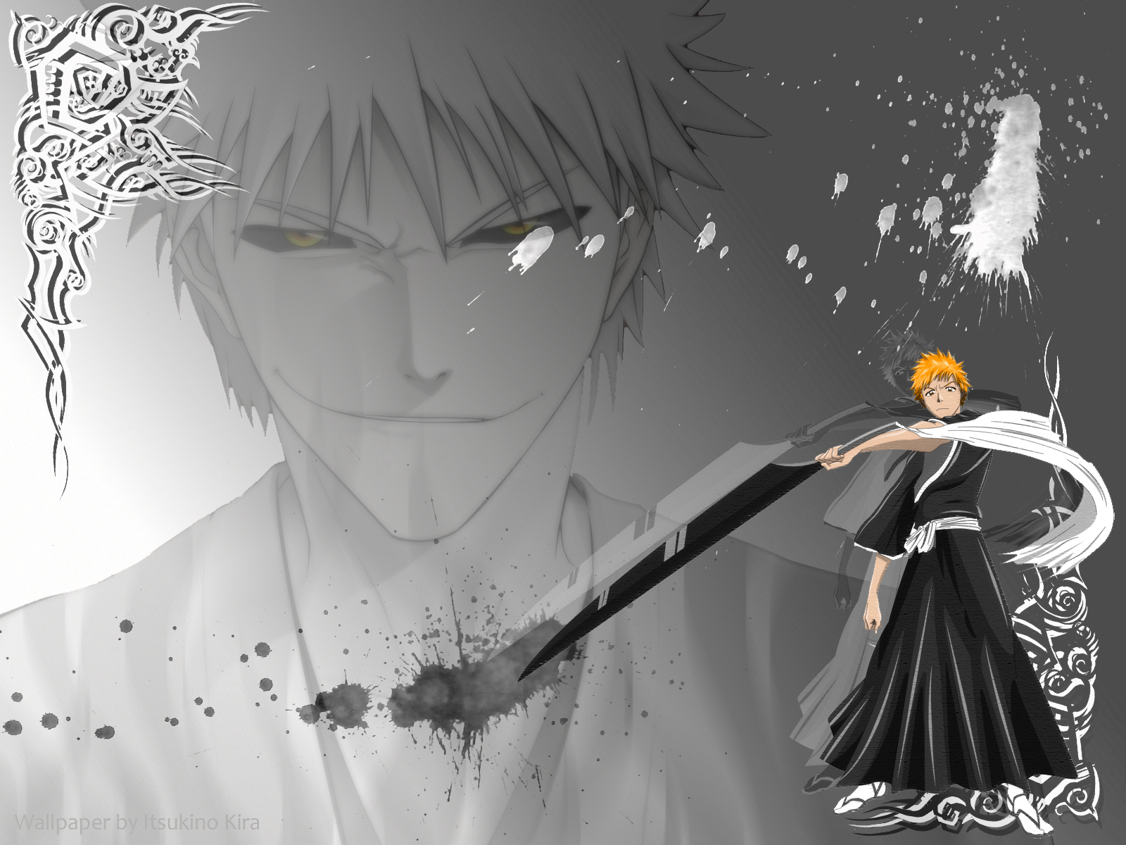 Anime Bleach Papel de Parede HD Plano de Fundo 