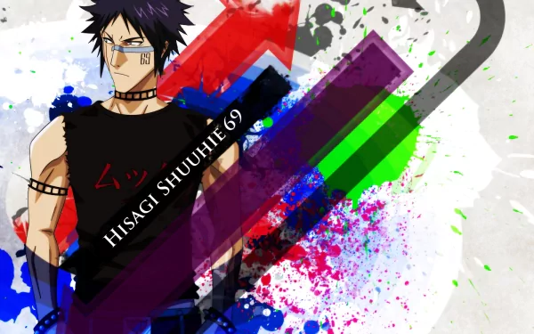Hisagi Shūhei Anime Bleach HD Desktop Wallpaper | Background Image