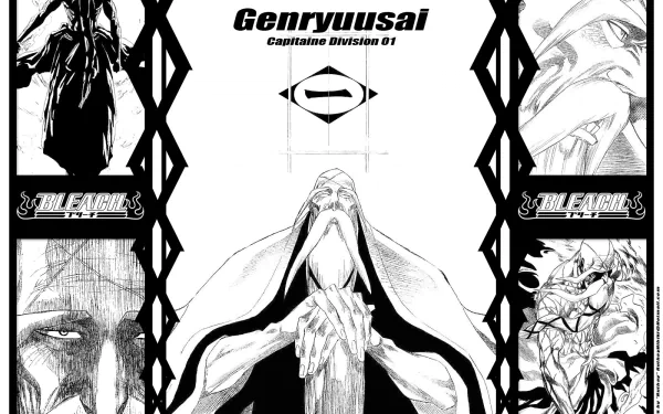 Genryūsai Shigekuni Yamamoto Anime Bleach HD Desktop Wallpaper | Background Image