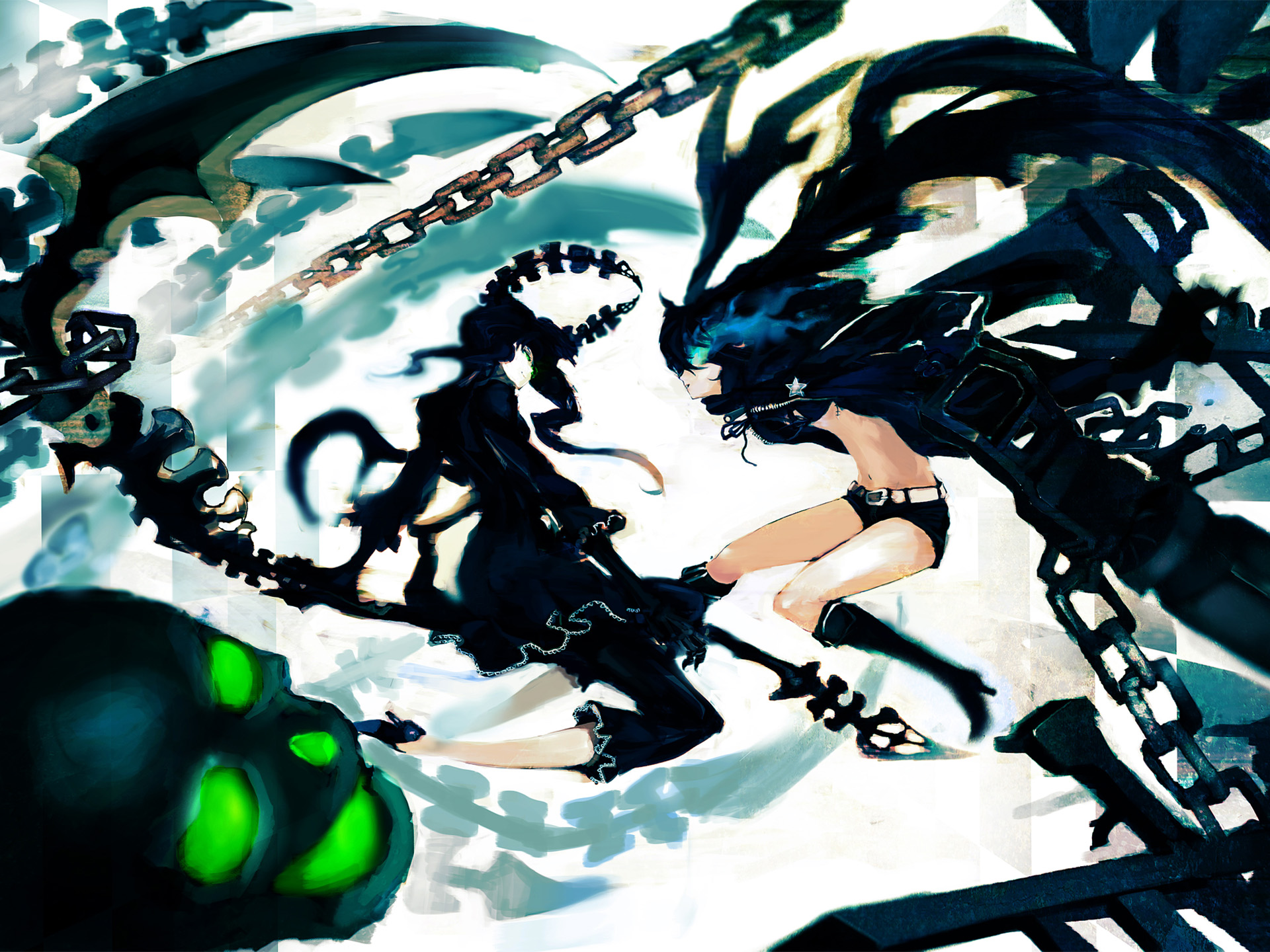 Black Rock Shooter HD Wallpaper | Background Image ...