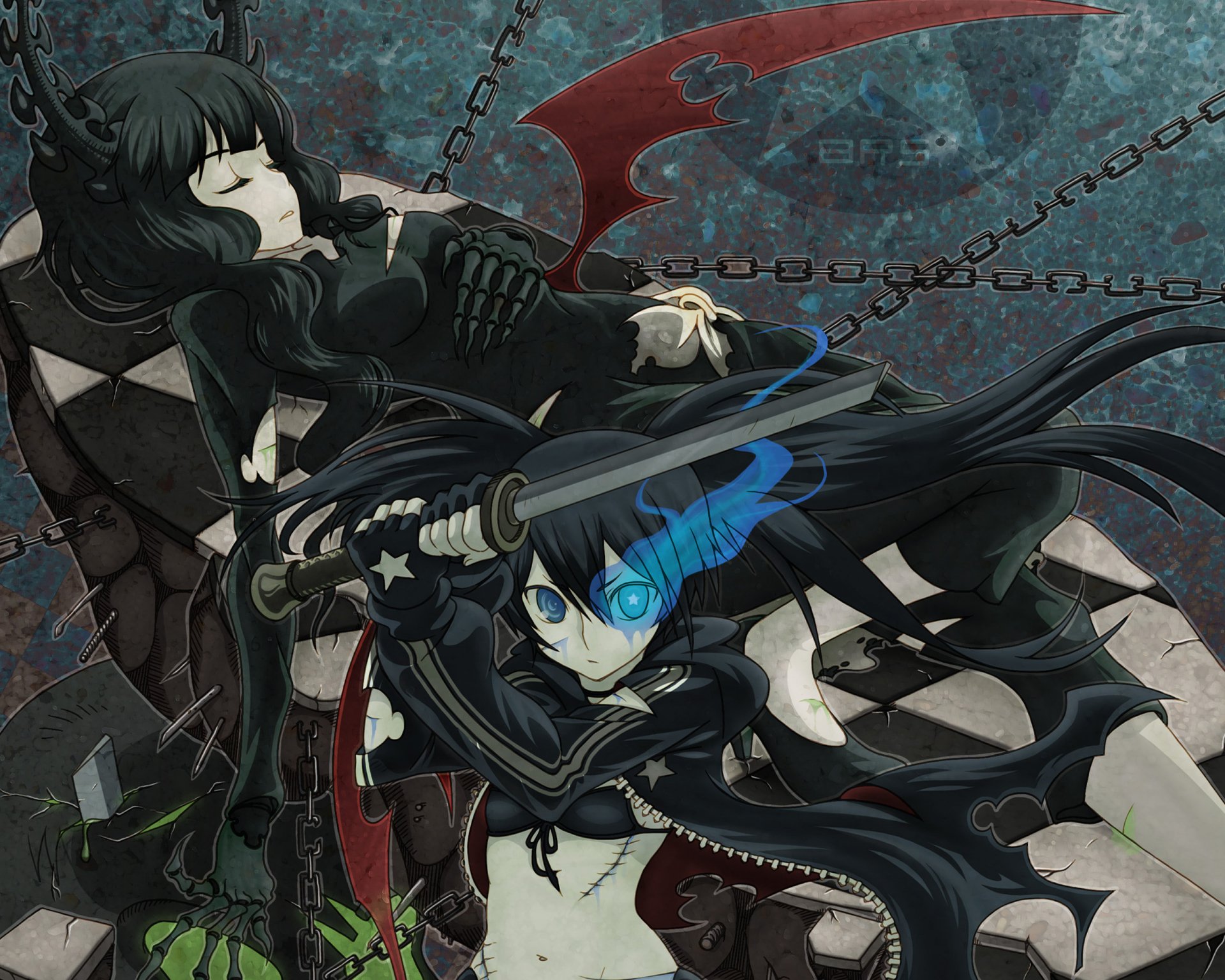 Download Dead Master (Black Rock Shooter) Anime Black Rock Shooter HD ...