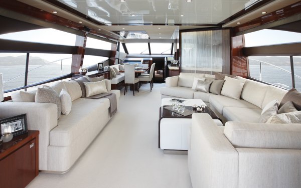 Vehicles Yacht Interior Style Design Luxury Saloon Room HD Wallpaper | Background Image