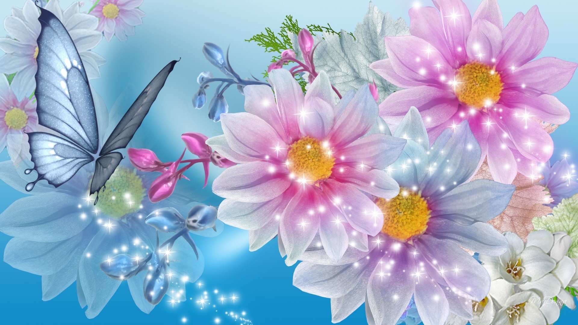 Artistique Fleur Fond d'écran HD | Image