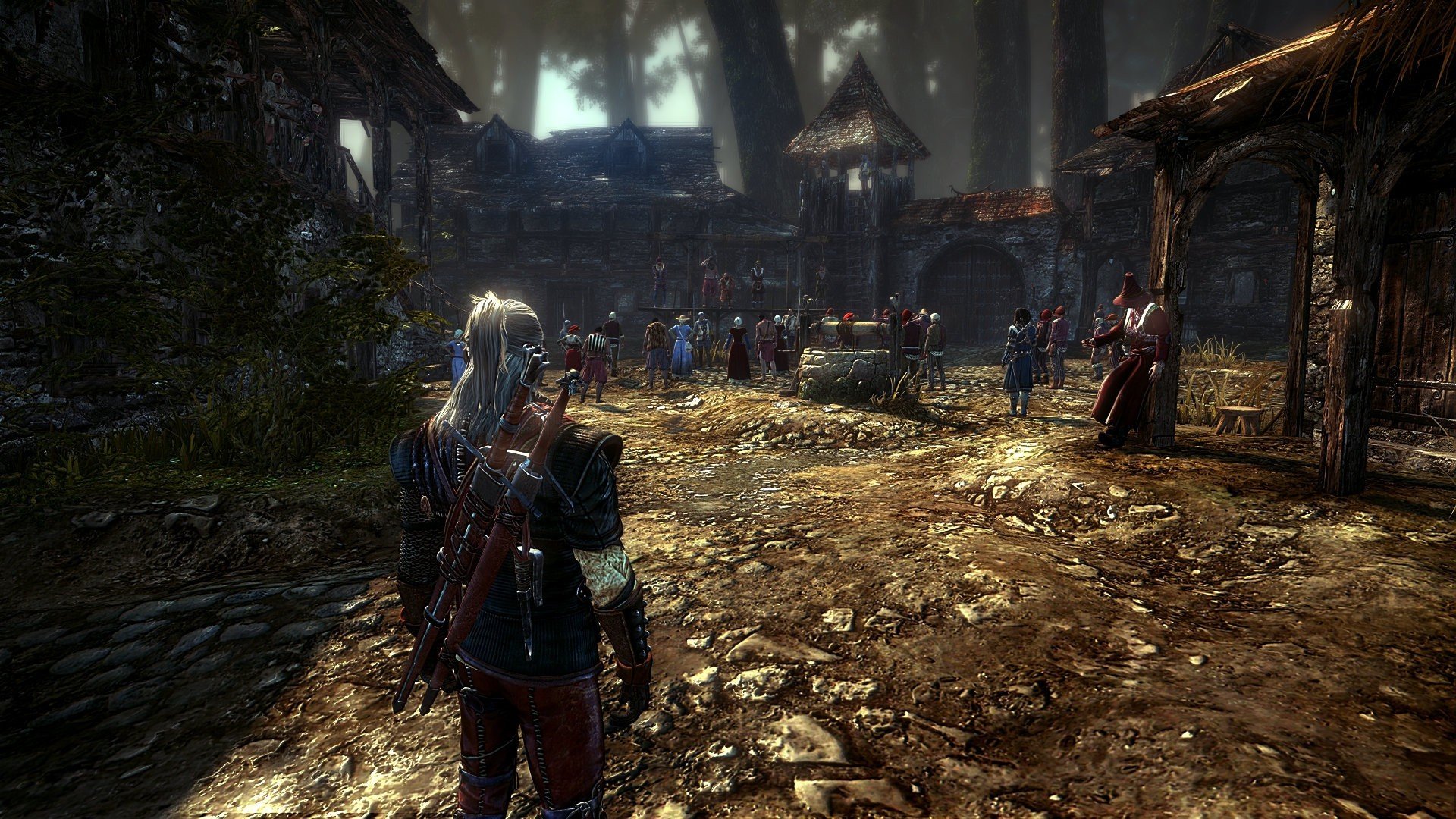 The Witcher 2 Gameplay Movie 2 - Living World 