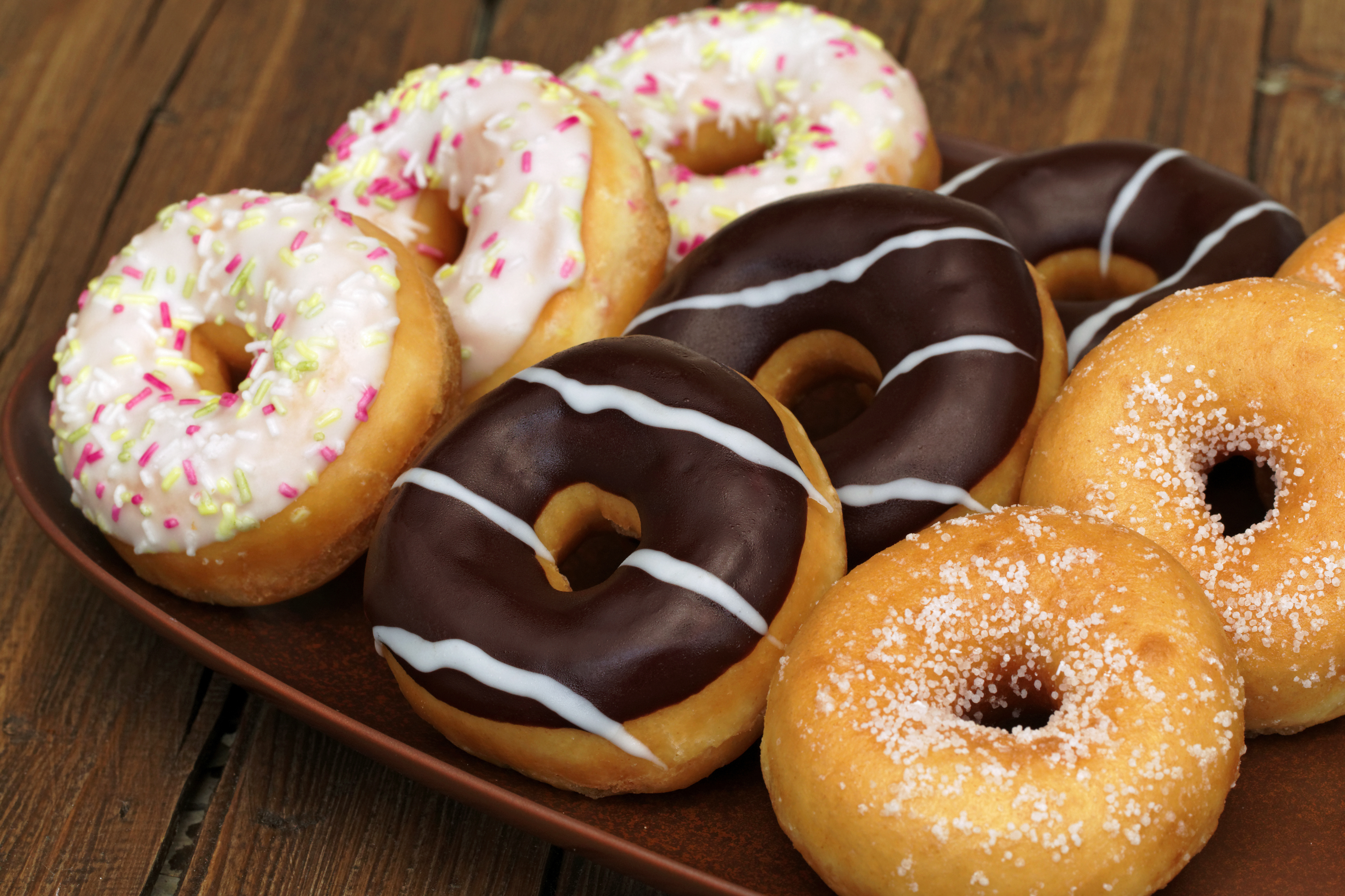  Donuts 4k Ultra HD Wallpaper Background Image 