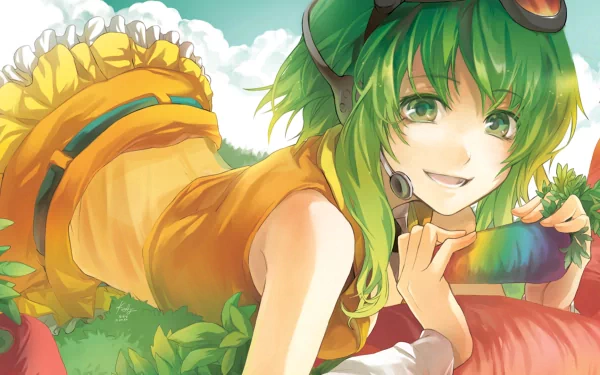 summer GUMI (Vocaloid) Anime Vocaloid Anime Summer HD Desktop Wallpaper | Background Image