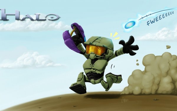 Funny Video Game Halo Game HD Wallpaper | Background Image
