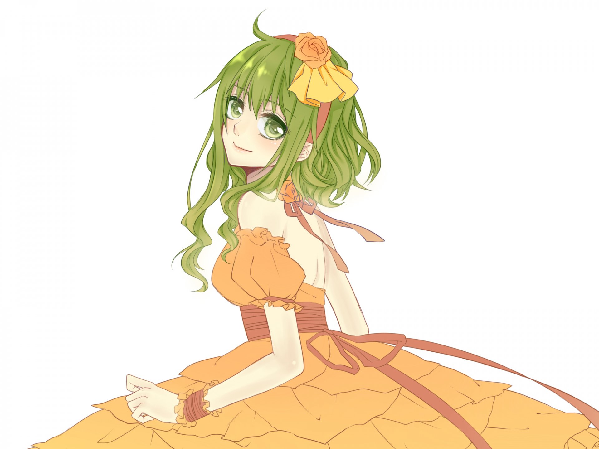 Download GUMI (Vocaloid) Anime Vocaloid HD Wallpaper