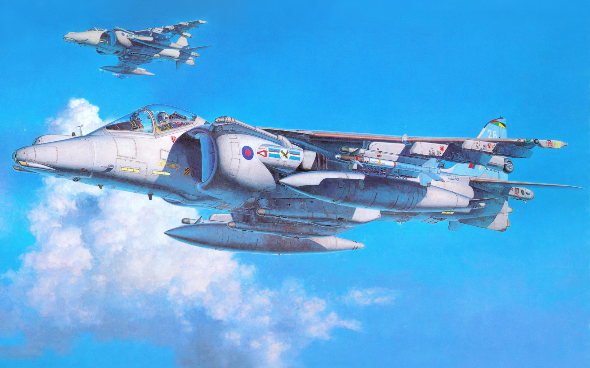 Military British Aerospace Harrier II HD Wallpaper | Background Image