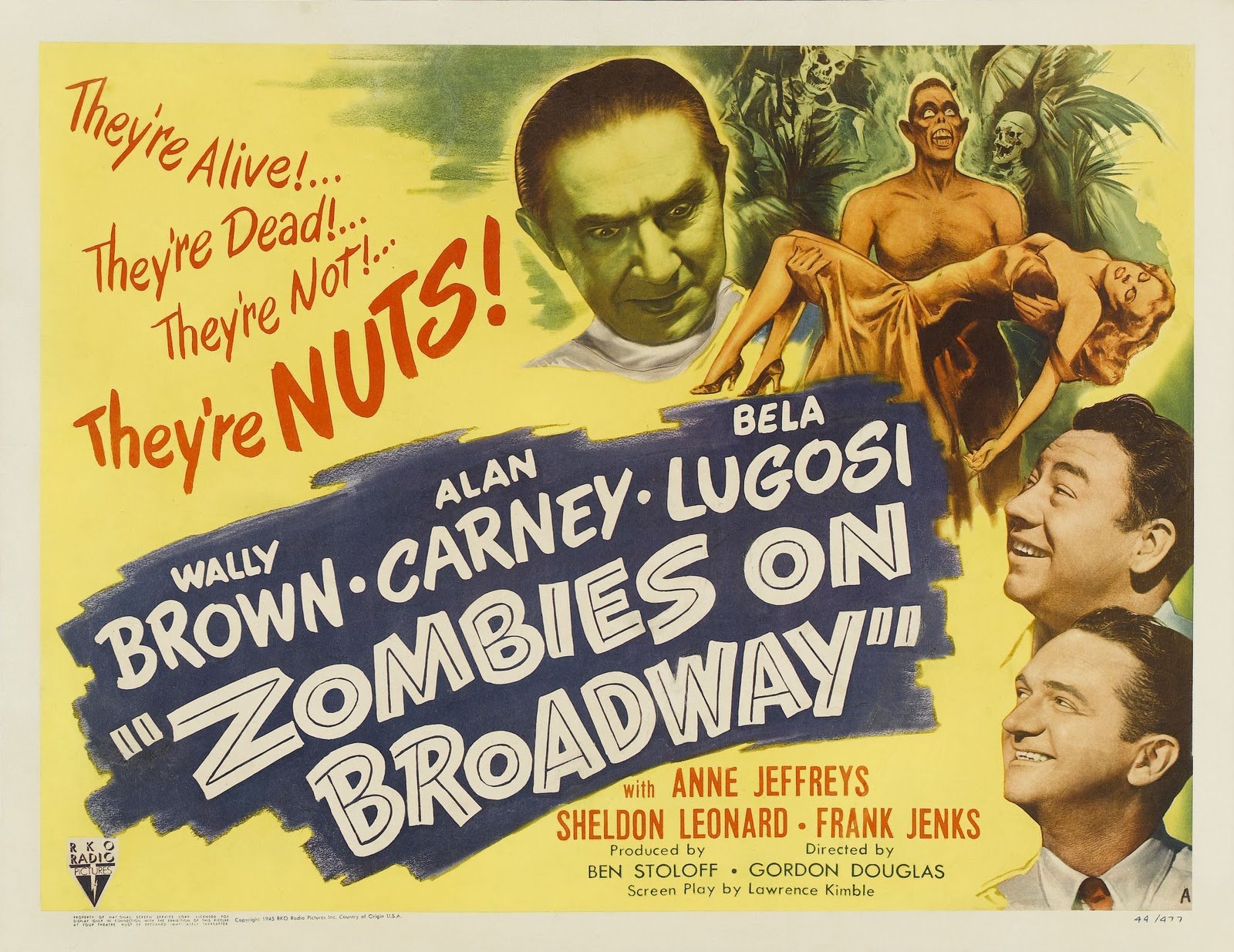 Download Movie Zombies On Broadway Wallpaper