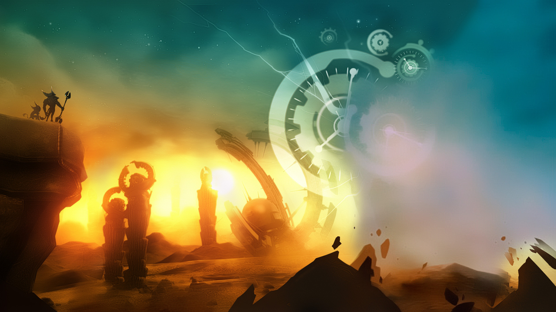 Video Game Ratchet & Clank Future: A Crack in Time Wallpaper