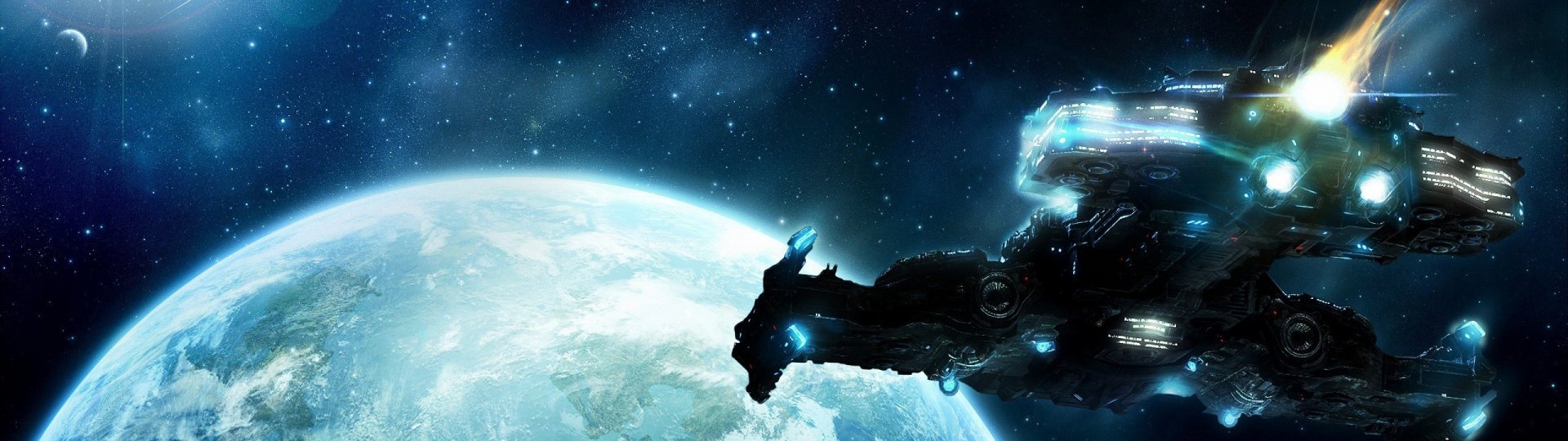 Download Sci Fi Spaceship Wallpaper